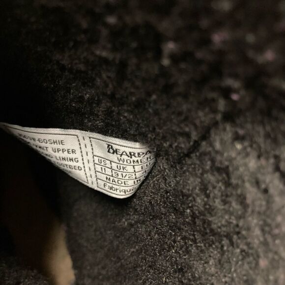 BEARPAW, women’s Boshie boots, Sz 11,Black, suede - Picture 6 of 12